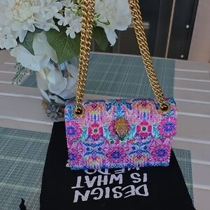 Kurt Geiger Multicolor Floral Mini Bag
